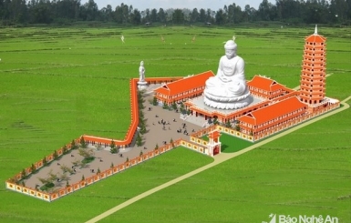 Chùa Phúc Lạc động thổ xây dựng đại tượng Phật Thích Ca Mâu Ni