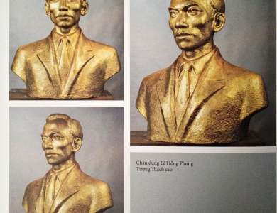 Thưởng lãm tác phẩm của nhà điêu khắc nổi tiếng tạc chân dung lãnh tụ