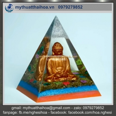 Đèn Ngủ Pha Lê Nghệ Thuật Kết Hợp Phật Giáo