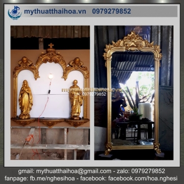 Khung Gương Trang Trí Công Giáo