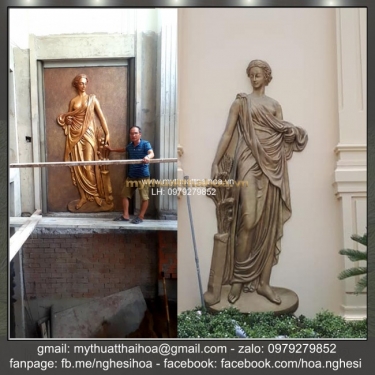 Phù Điêu Cô Gái