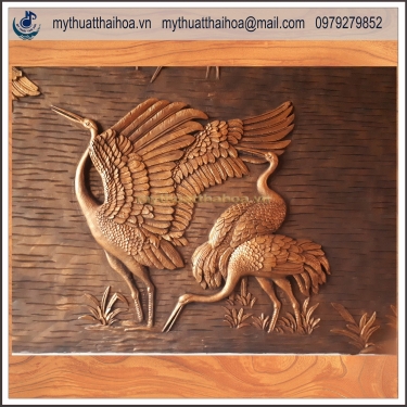 Phù Điêu Đắp Trực Tiếp Bằng Xi Măng