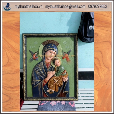 Phù Điêu Đức Mẹ Hằng Cứu Giúp