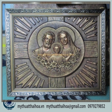 Phù Điêu Gia Đình Thánh Gia Bằng Nhựa