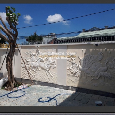 Phù Điêu Trang Trí Biệt Thự