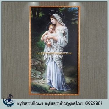 Tranh Sơn Dầu Đức Mẹ