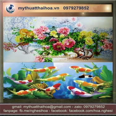 Tranh Tường Sơn Dầu