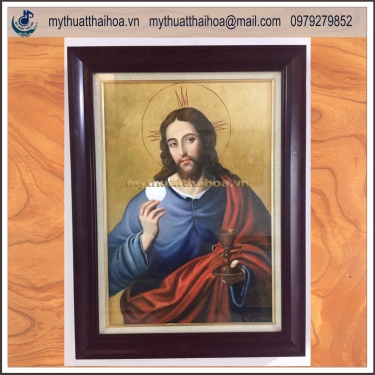 Tranh Vẽ Chúa Giêsu Thánh Lễ